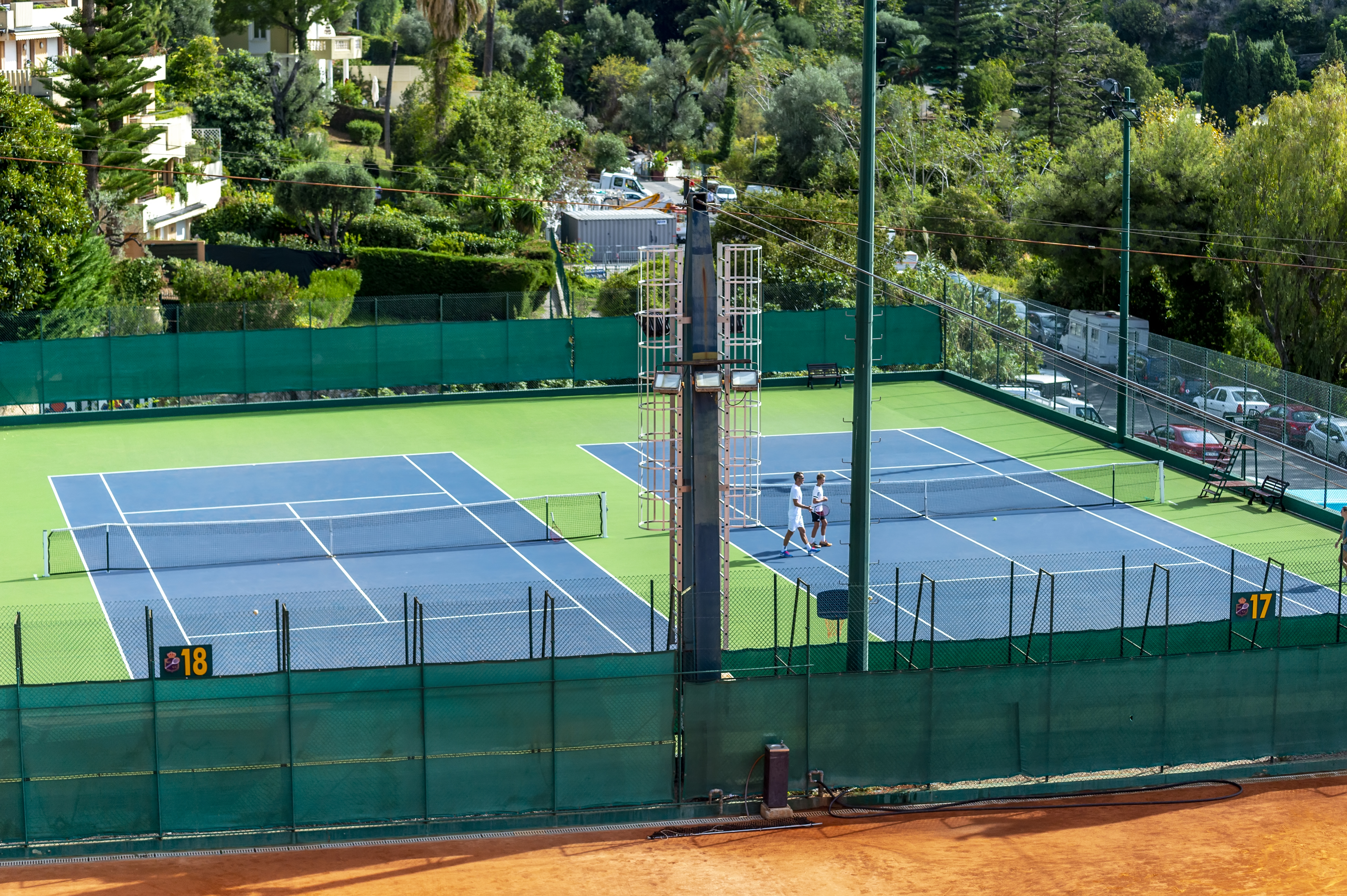 Wimbledon All England Club courts and facilities