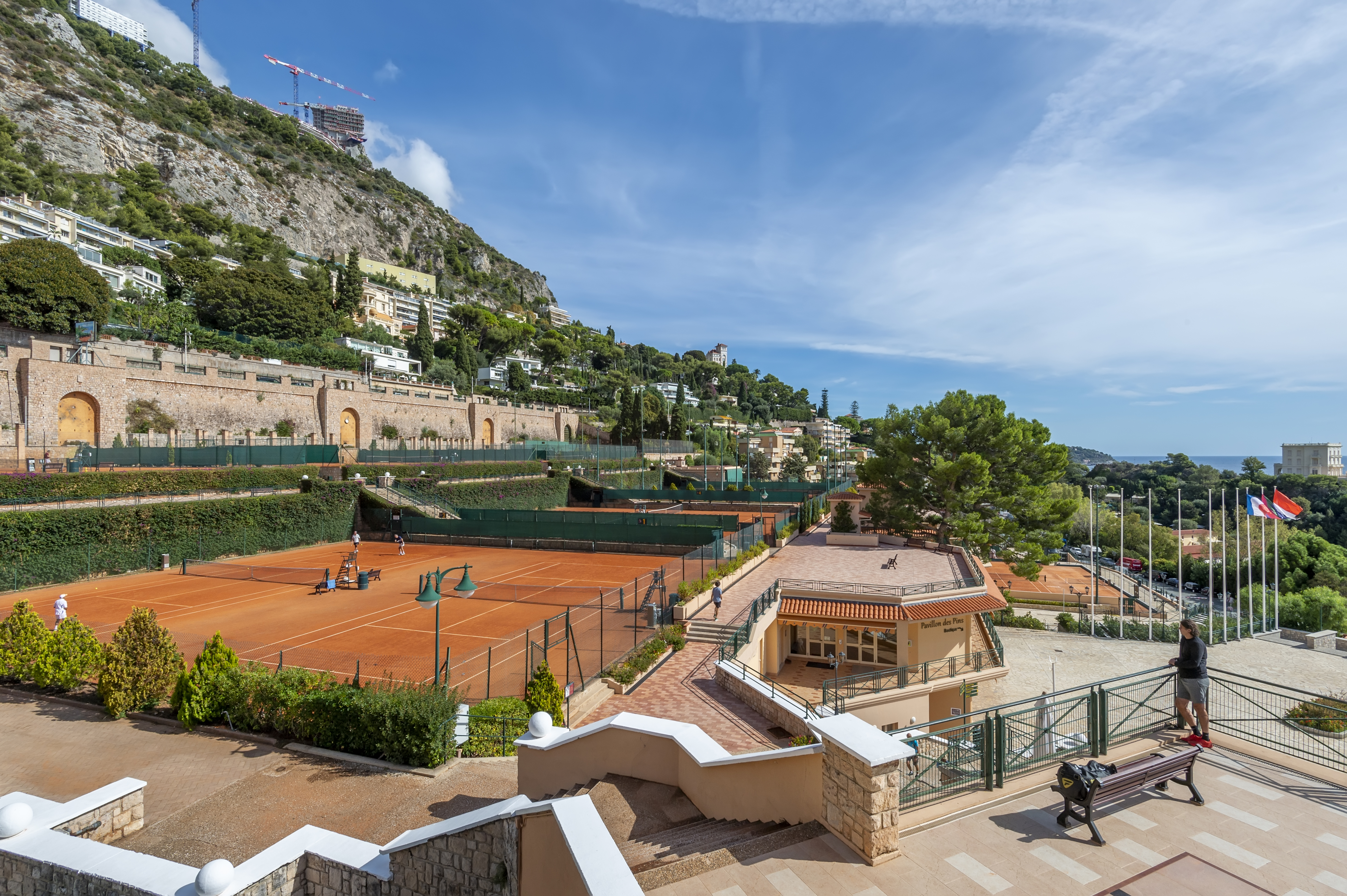 Monte Carlo Country Club Mediterranean courts