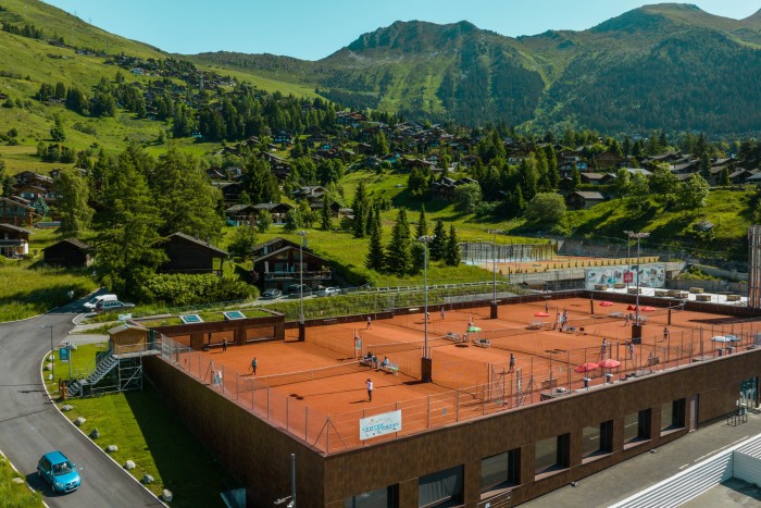 Private tennis courts and championship venues
